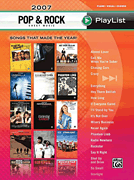 2007 Pop and Rock Sheet Music Playlist piano sheet music cover Thumbnail